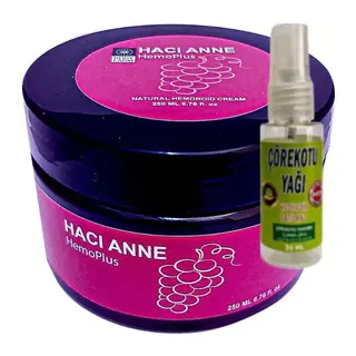 Hacı Anne 200 Ml Kremi+30 Ml Çörek Otu Yağı İle