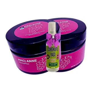 Süper Hacı Anne Hemoplus Kremi 200 Ml X 2 Adet + Çörek Otu Yağı 30 Ml