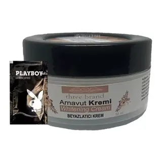 Süper Three Brand Arnavut Kremi Whitens Cream 50 Ml Sel Antikara Kremi + 1 Adet Jel Hediye