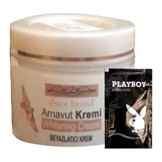 Süper Three Brand Arnavut Kremi Whitens Cream Kremi 100 Ml + 1 Adet Jel Hediye