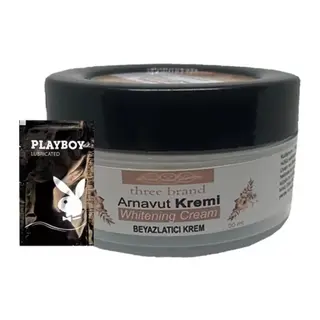 Süper Three Brand Arnavut Kremi Whitening Cream Bölgesel Kremi 50 Ml + 1 Hediye Jel