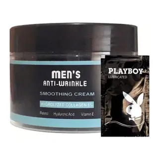Süper Anti-wrinkle Smoothing Cream 100 Ml Erkek Yüzcilt Bakım Kremi Men's + Yanında Jel