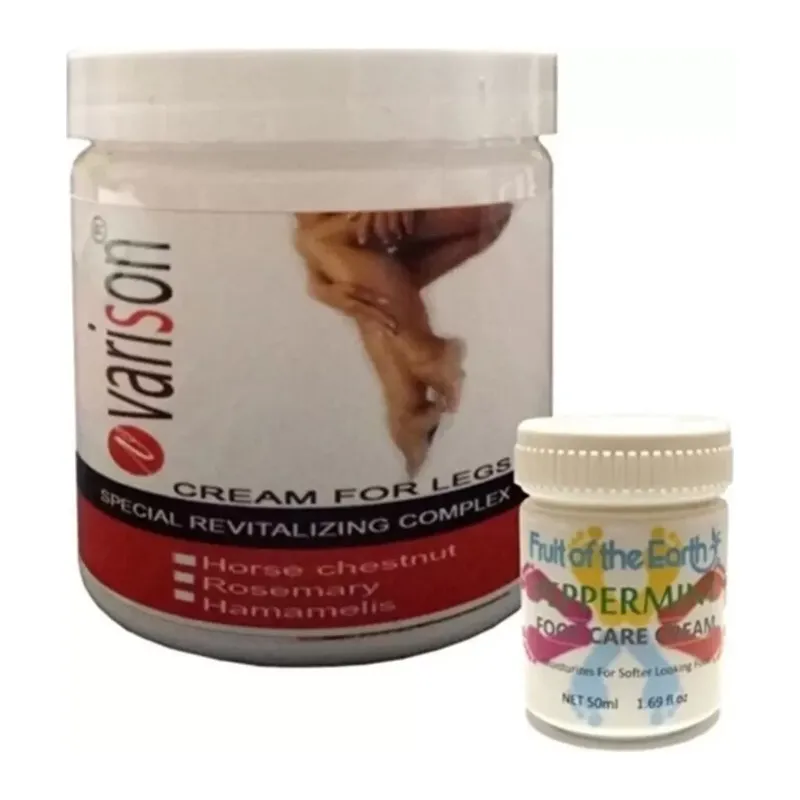 Süper Varison Cream Diz Bacak Bakım Kremi 200ml+50ml Ayak