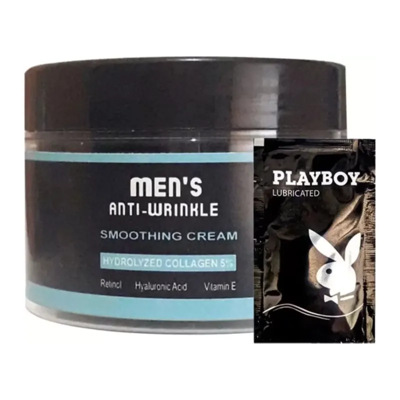 Süper Men's Antiwrinkle Smoothing Cream 100 Ml Erkek Yüz Cilt Kremi Men's + Yanında Jel