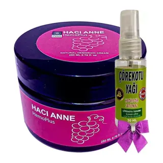 Süper Hacı Anne Hemoplus Kremi 200 Ml + Çörek Otu Yağı 30 Ml