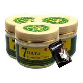 Süper 7days Ginger 3x Adet Miracle Slimming Cream 100 Ml Sel Kremi + 1 Adet Jel Hediye