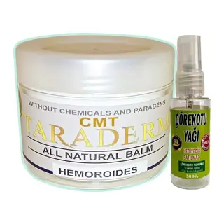 Taraderm 100 Ml Kremi+30 Ml Çörek Otu Yağ