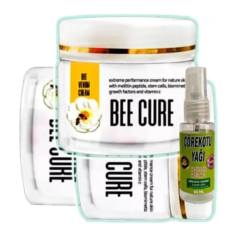 Bee Cure 3 Adet 100 Ml Bakım Kremi+çörek Otu Yağ İle