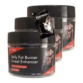 Süper Belly Fatburner Eritmek Için Masaj Bakım Kremi 3 Adet X100 Ml+1 Adet Jel İle