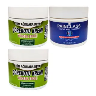 Çörek Otu Kremi 2 Adet 100 Ml Kremi + Painclass 150 Ml Kuıyruk Yağı Kremi Kremi