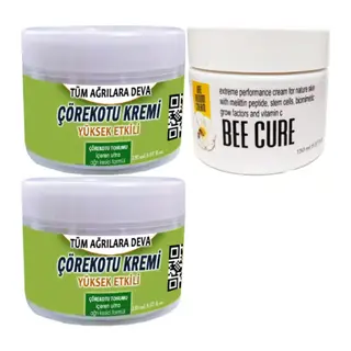Çörekotu Çörek Otu Kremi 2 Adet 150 Ml + Beecure Krem 150 Ml / Krem Seti