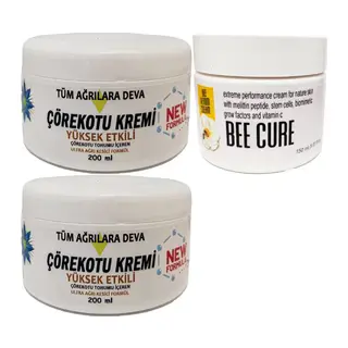 Çörek Otu Kremi White Box 2 Adet 200 Ml + Beecure Krem 150 Ml / Krem Seti