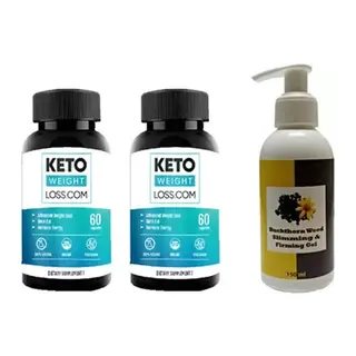 Hintohu Vücut Bakım Gel 150ml Acı Çehre Tohumu Krem 1 Adet + 2 Adet Keto Weight Loss 60