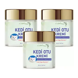 Kedi Otu Kremi 50 Ml Kafur Ağacı Yağlı Paincream 3 Adet