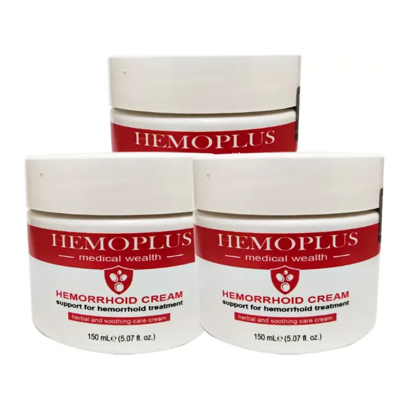Hemoplus Büyük Boy 150 Ml Analbakım Krem 3 Adet