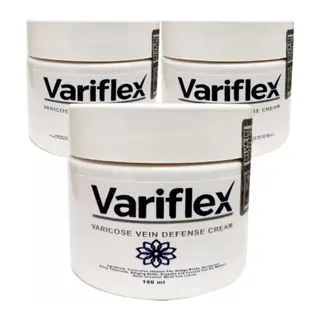Variflex Xoneks40 3 Adet 150 Ml Varicosel Cream Büyük Boy Bacaklara Krem