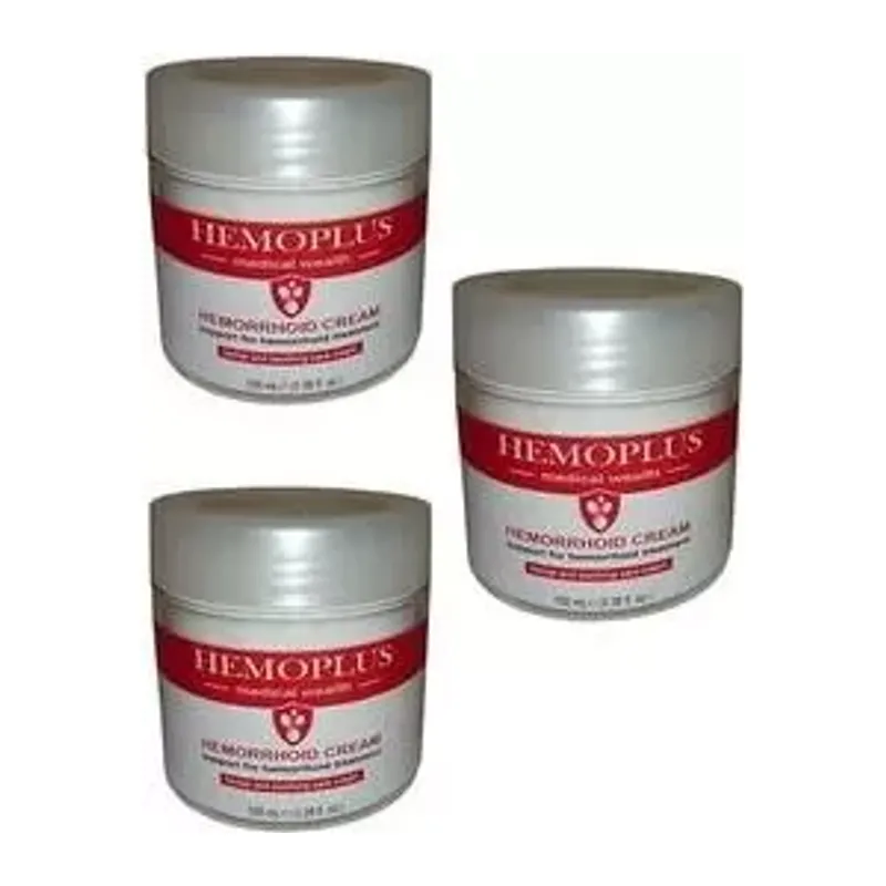 Hemoplus Cream - Etkili Tedavi Kremi 100 Ml - 3 Adet