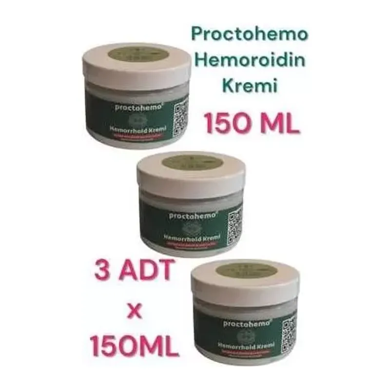 Proctohemo Kremi 150 Ml 3 Adet