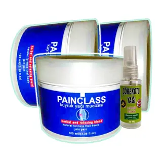 Pain Class Painclass Kuyruk Yağı Kremi 3 Adet 100 Ml + Çörek Otu Yağı Yağı 30 Ml