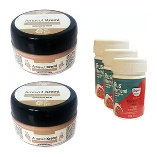 Three Brand Arnavut Kremi 2 Adet + Rus Merhemi 50 Ml 3 Adet