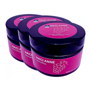 Hacianne 3 Adet Bağsur Kremi 200 Ml Hemroid Cream Xtmy048 / Yetşkin Kadın Erkek 200 Ml Krem