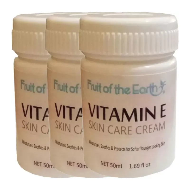 Fruit Of The Earth Skin Care 3 Adet Adet Cream Antiaging Krem 50 Ml