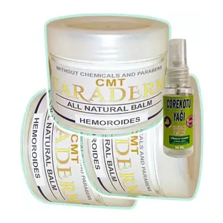 Taraderm 100 Ml 3 Adet Kremi + 30 Ml Çörek Otu Yağ