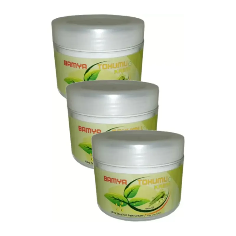 Süper Bamya Tohumu Yağlı Mesaj Kremi 100 Ml X 3 Adet