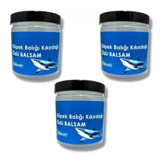 Köpek Balığı Kıkırdağı Özlü Balsam Krem 250 Ml X 3 Adet