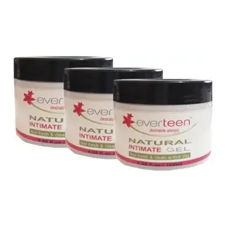 Süper Everteen Natural Intimate Gel Bayanlara Özel Genital Bölge Temizleme Jeli 100 Ml.- 3 Adet