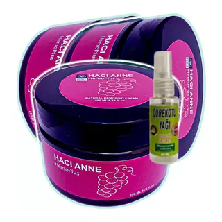 Hacı Anne 3 Adet 200 Ml Analbakım Kremi + Çörek Otu Yağı Yağı 30 Ml