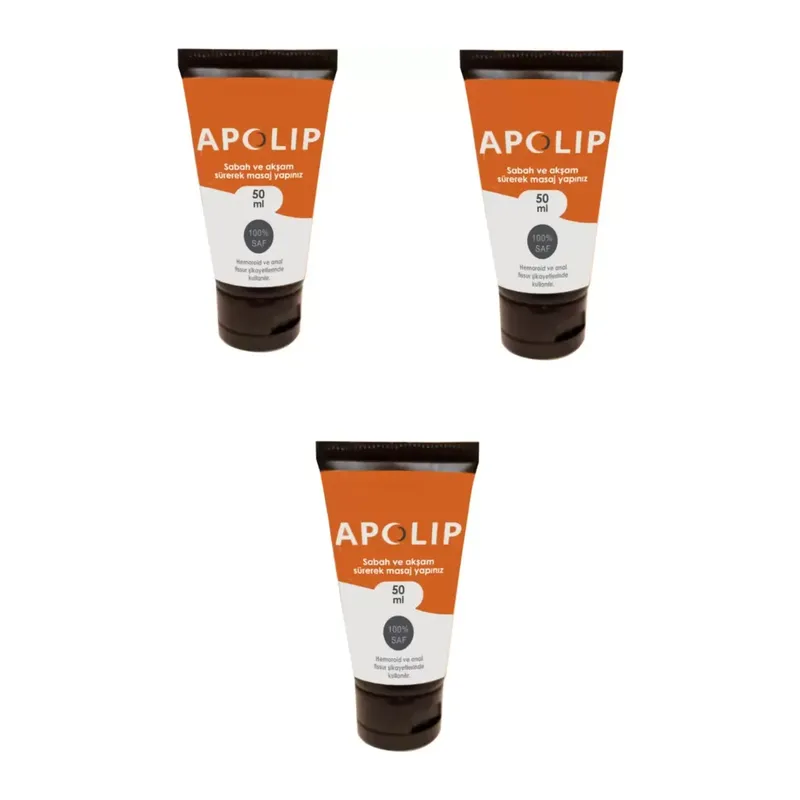 Apolip Kremi 50ml 3 Adet