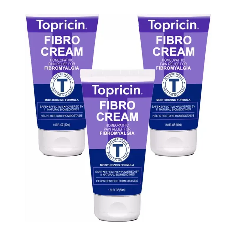 Topricin Fibro Cream 3 Adet 50 Ml Teskinkremi