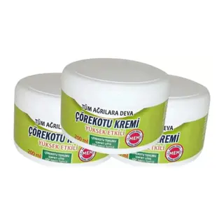 Süper Corex Çörek Otu Kremi Green Box 3 Adet Birden 200 Ml