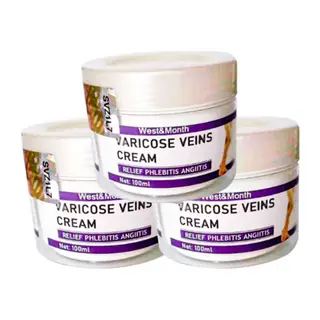 Varicose Ve.n Defns Cream 100 Ml West Month Bacak Kremi 3 Adet