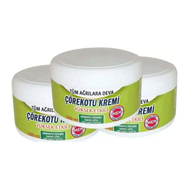 Süper Corex Çörek Otu Kremi Green Box 200 Ml X 3 Adet
