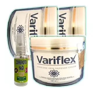 Süper Variflex Bacak Bakımı Kremi 100 Ml X 3 Adet + Çörek Otu Yağı 30 Ml