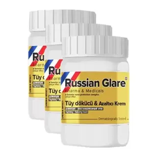 Süper Russıan Glare Tüy Dökücü Azaltıcı Merhem 3 Adet