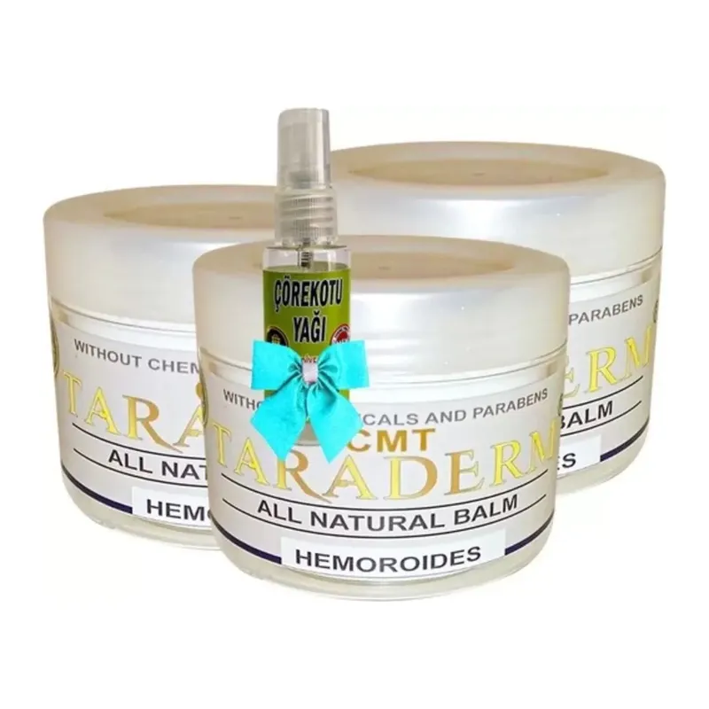 Süper Taraderm Cream 100 Ml X 3 Adet + Çörek Otu Yağı 30 Ml