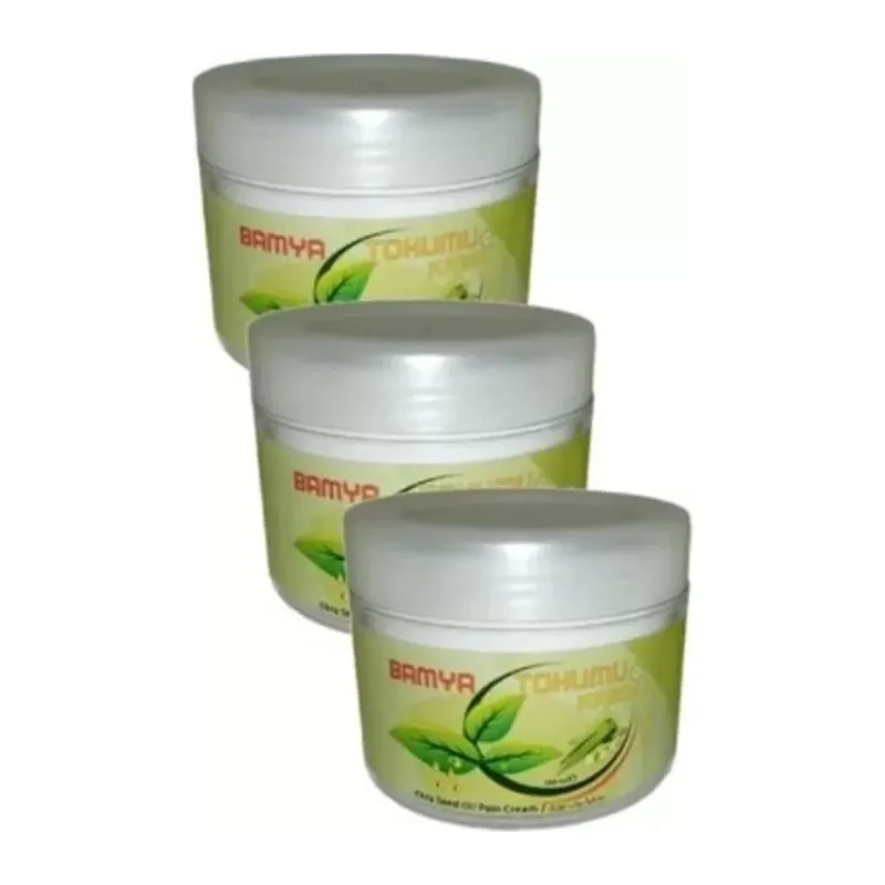 Süper Bamya Tohumu Yağlı Bakım Ve Mesaj Kremi 100 Ml X 3 Adet