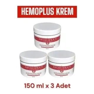 Hemoplus Bakım Kremi 150 Ml X 3 Adet