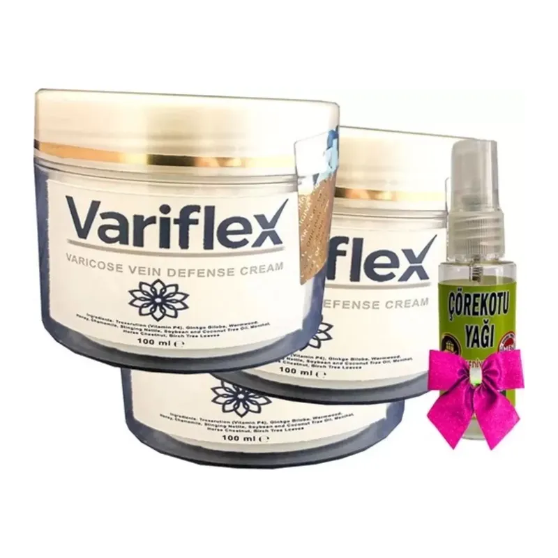 Variflex Krem 100 Ml X 3 Adet + Ve Çörek Otu Yağı 30 Ml