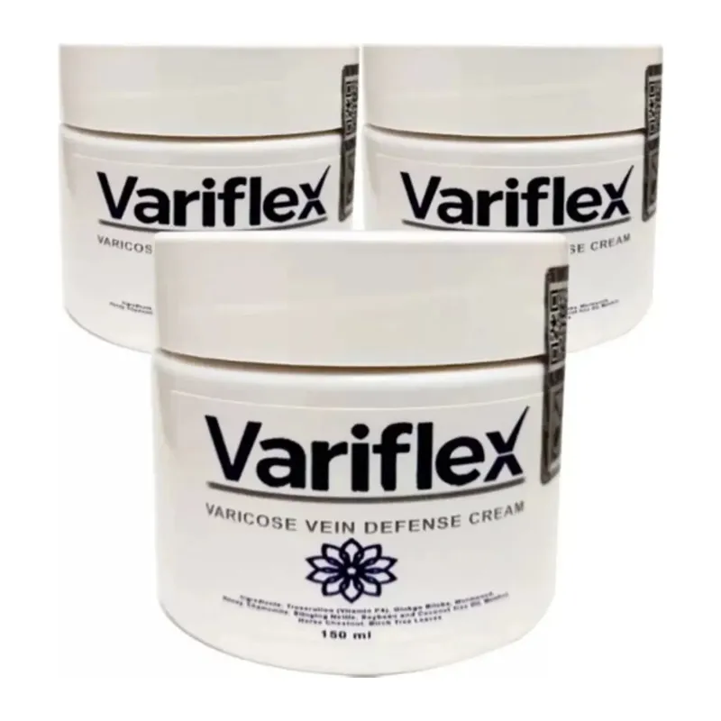 Variflex 3 Adet 150 Ml Cream Büyük Boy Bacak Kremi