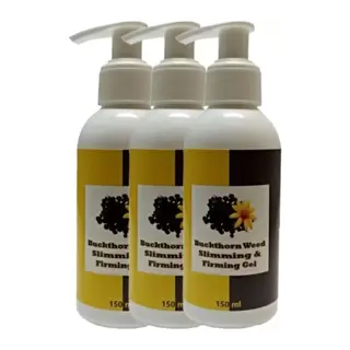 Buck Thorn Weed Slimming & Firming Gel 3 Adet Adet Acı Çehre Tohumu Jeli Parçalayıc