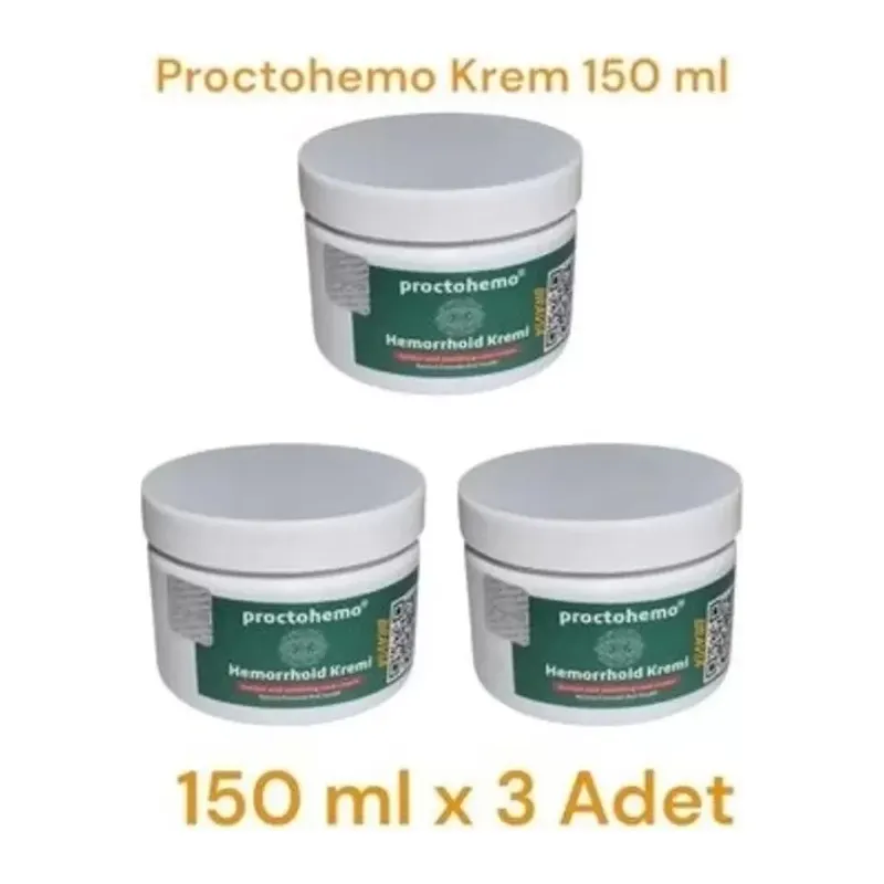 Proctohemo Krem 150 Ml X 3 Adet