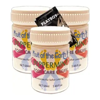 Peppermint 3 Adet Ayak Kokusu Ve Bakım Kremi 50 Ml + 1 Hediye Jel