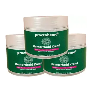 Proctohemo Bakım Kremi 150 Ml 3 Adet Birden