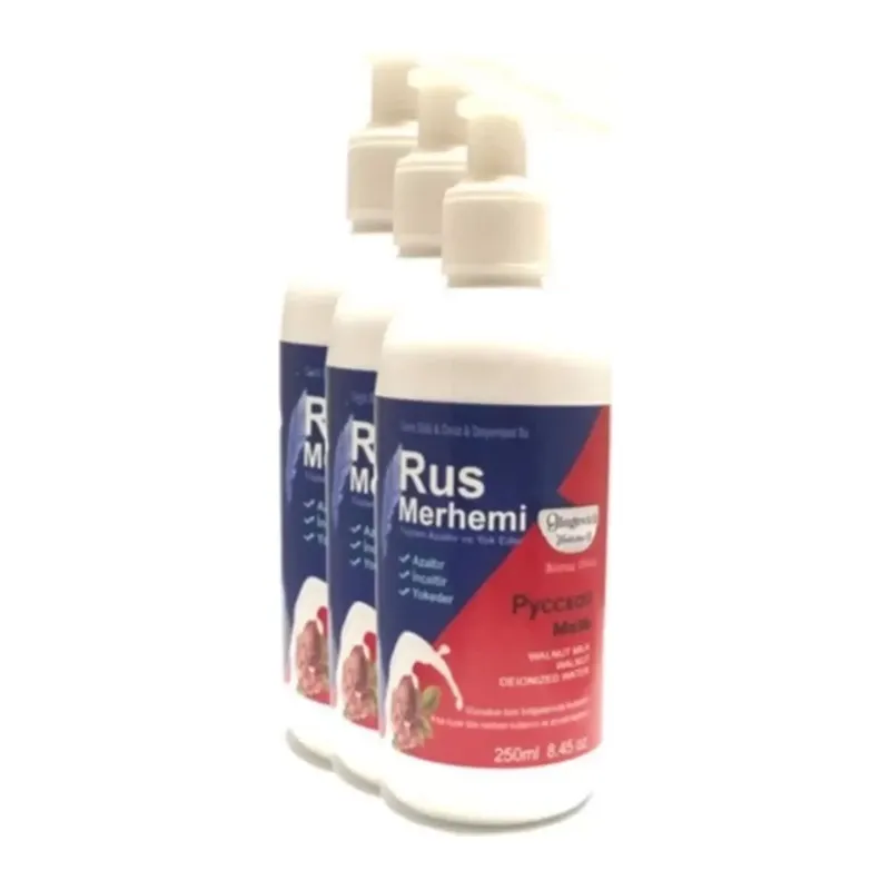 Süper Olegovich Medicine Rus Merhemi Tüy Dökücü Azaltıcı Krem Merhem 250 Ml 3 Adet