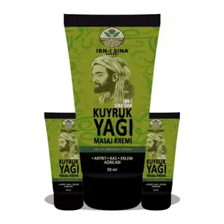 İbn-i Sina Herbal Ibn-ı Sina Kuyruk Yağı Kremi 3 Adet Kremi 50ml