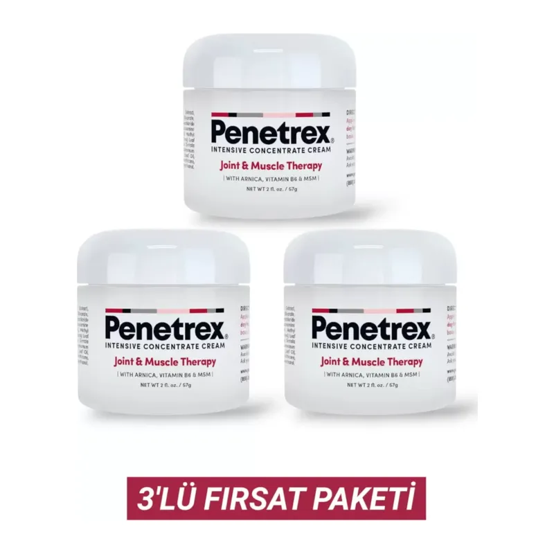 Penetrex Vücut Kremi 3 Adet
